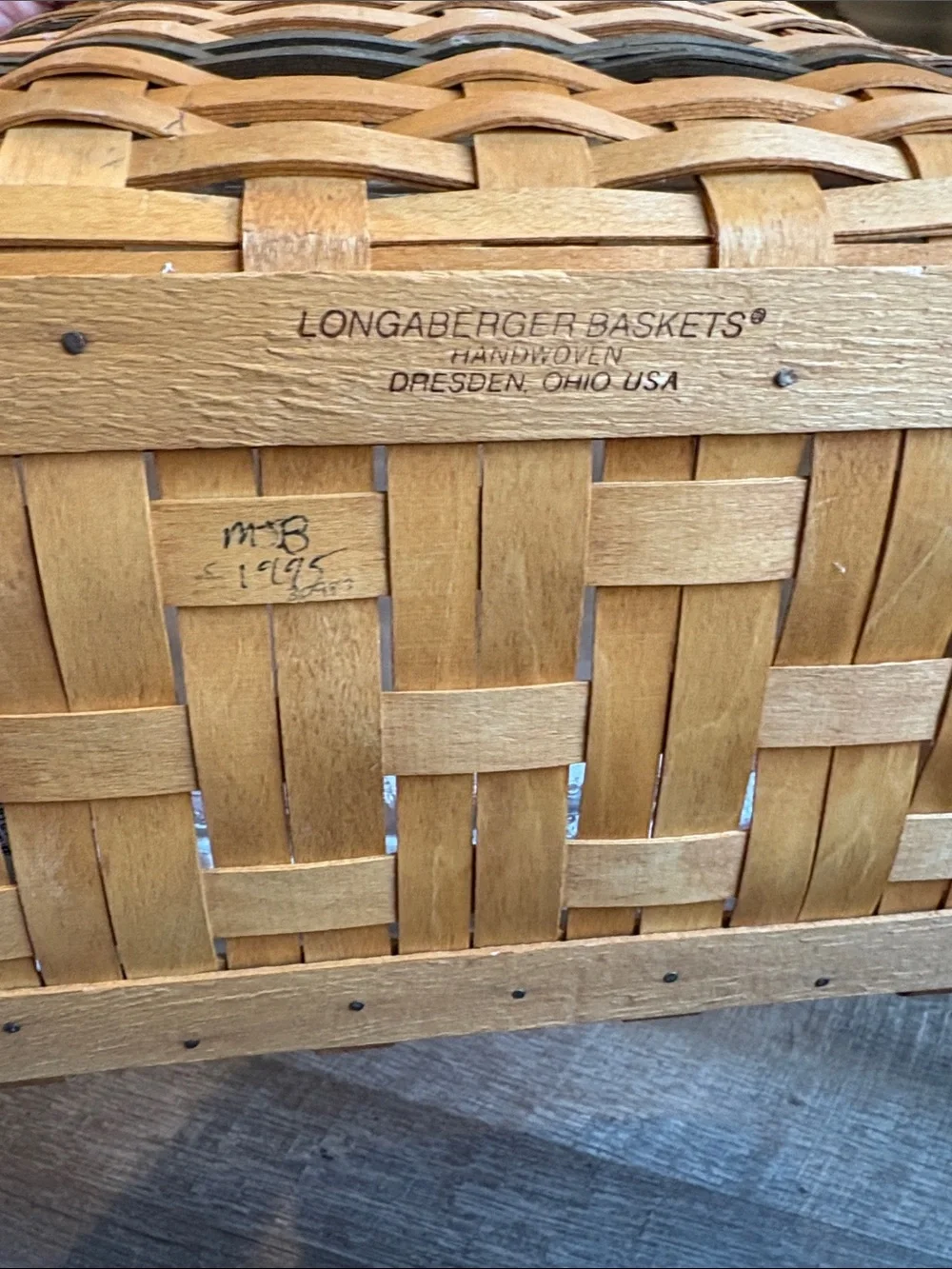 Longaberger family basket